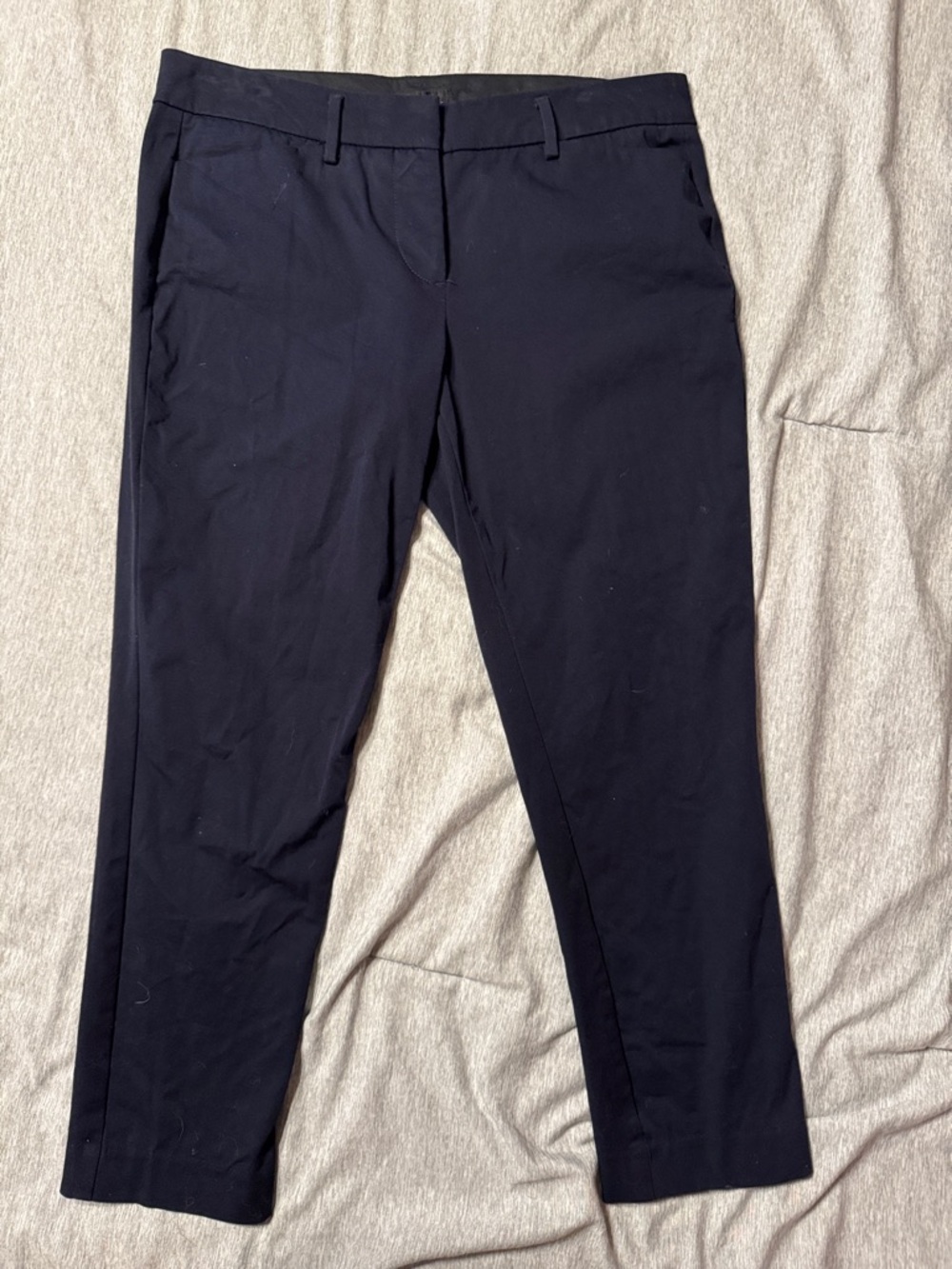 Worthington Navy Cropped Ankle Pants